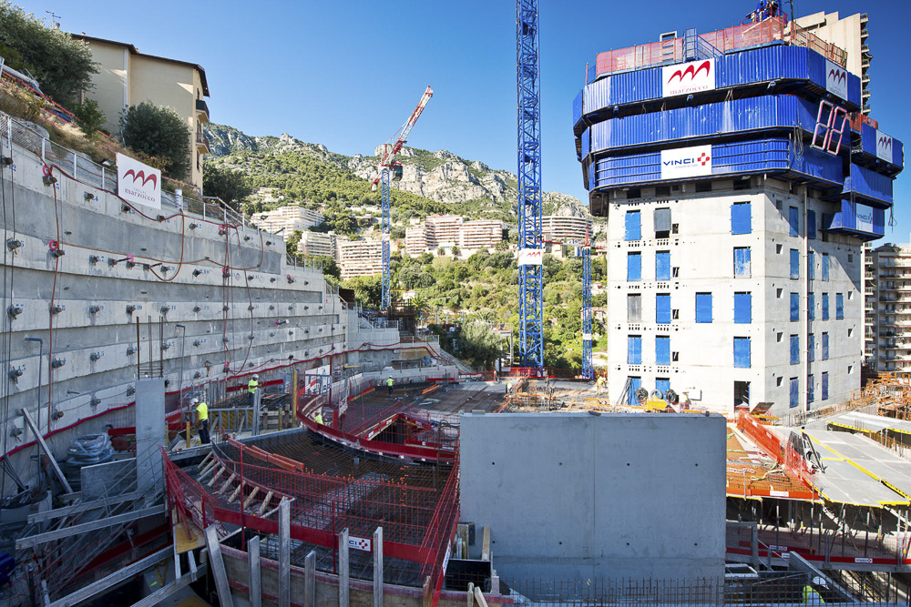 Phototographe chantier btp construction - Soletanche Bachy